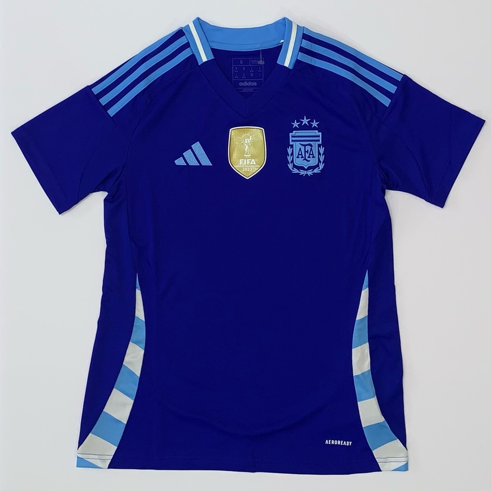 Adidas Women’s Argentina FIFA 2022 World Cup Away Soccer Jersey-Size S New